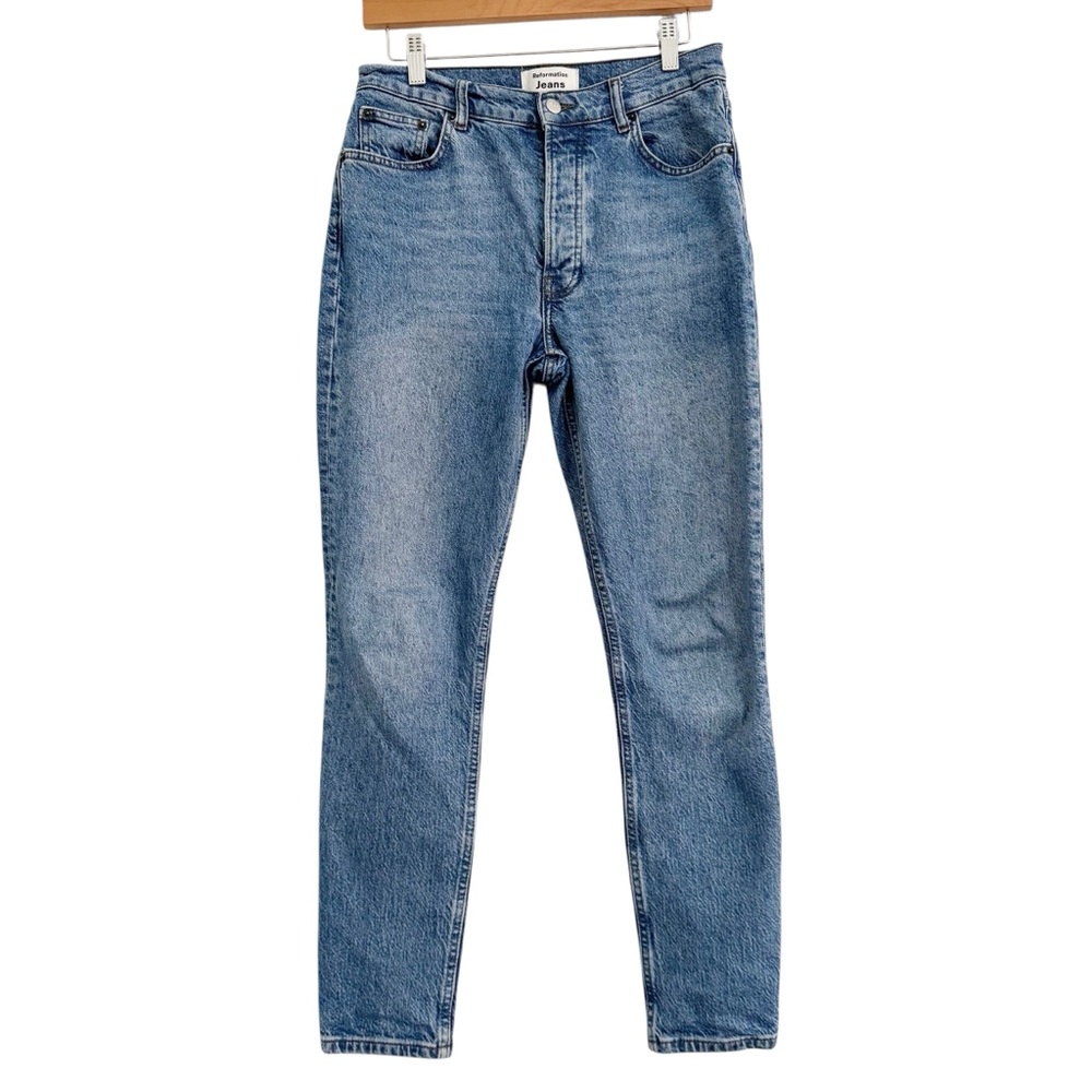 Reformation High Rise Skinny Jeans Maya Blue 27